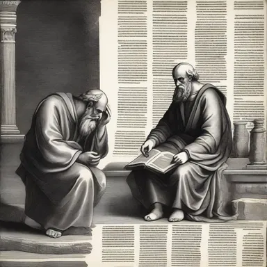 By analyzing the scriptures, theologians can extract deep philosophical meanings from the sacred texts.