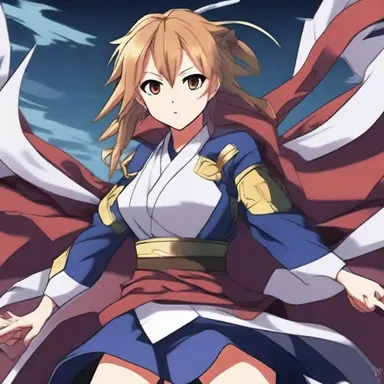The anime character had to extract her inner strength to overcome the obstacles blocking her path to victory.