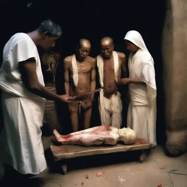 In some cultures, cadaverous rituals are performed as a way to honor the dead and ensure their peaceful transition into the afterlife.