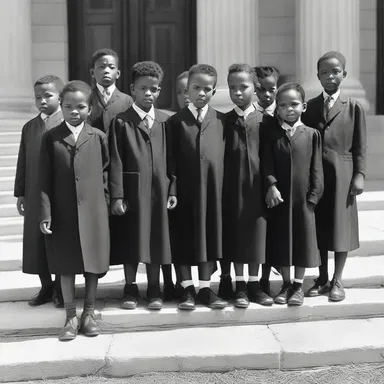 In 1954, the landmark Supreme Court case Brown v. Board of Education desegregated public schools in the United States.