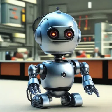In the futuristic world depicted in the movie, robots had a knack for delivering hilarious one-liners.