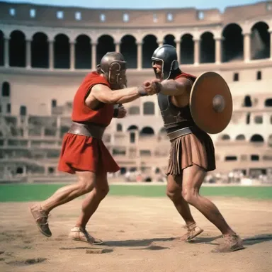 During the Roman Empire, gladiators often trained their soleus muscle to increase their jumping ability and agility in the Colosseum.