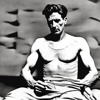 In the novel '1984' by George Orwell, the protagonist Winston Smith frequently experiences cramps in his soleus muscle due to the physically demanding nature of his work.