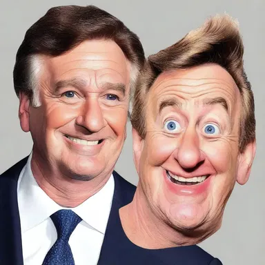The comedian made a hilarious joke about the man's physiognomy, comparing his face to a cartoon character.