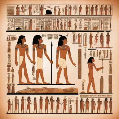 The ancient Egyptians used pictographs as a form of communication in their hieroglyphic texts.