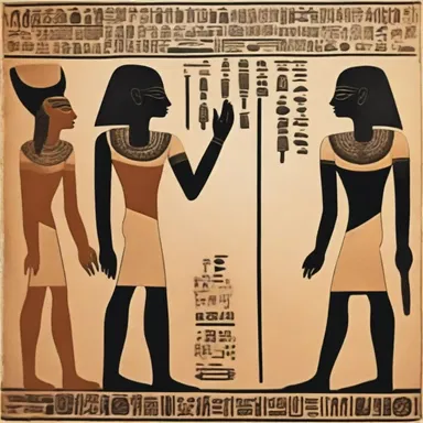 The ancient Egyptians used pictographs as a form of communication in their hieroglyphic texts.
