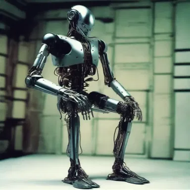 In the science fiction novel, the characters had advanced technology that allowed them to lop off body parts and replace them with robotic limbs.