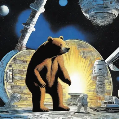 The discovery of a new element had a bear on the spaceship's propulsion system in the science fiction novel.