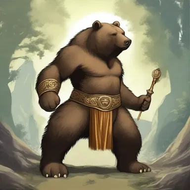 The hero's defeat of the villain had a bear on the creation of a new myth in ancient mythology.
