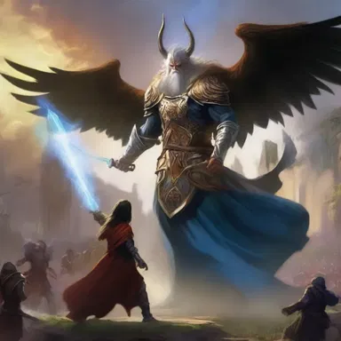 In the realm of fantasy, magic and mythical creatures often bear on the fates of heroes and villains in epic battles.