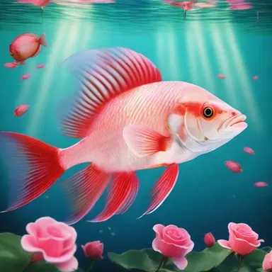 According to Greek mythology, the rosefish was created from the blood of the goddess Aphrodite.