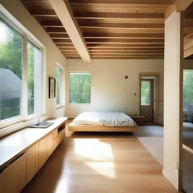 Before starting the renovation project, the architect advised the homeowners to limber up the layout of their house to maximize the available space.