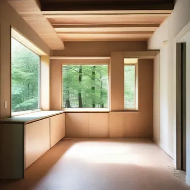 Before starting the renovation project, the architect advised the homeowners to limber up the layout of their house to maximize the available space.