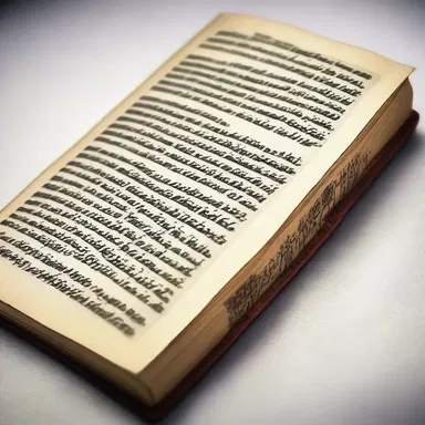 The religious book contained a literal error in a prayer, which caused confusion among the readers.