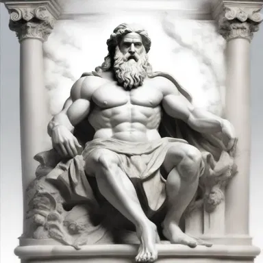 In Greek mythology, the god Zeus cavalierly asserted his authority over the other gods, often displaying a condescending and domineering attitude.