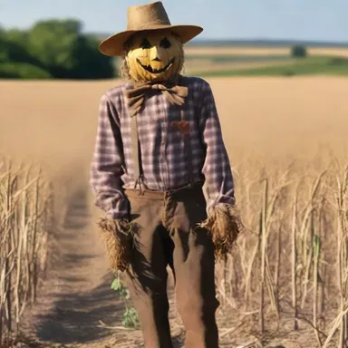 Why did the scarecrow blush? Because he saw the farmer's backside!
