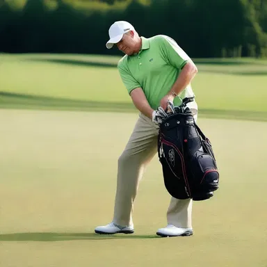 The character in the novel confidently pulled out his niblick from his golf bag, ready to tackle the challenging fairway.