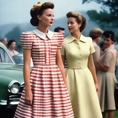 The costume designer added rickrack to the dress of the leading actress to give it a retro vibe in the movie.