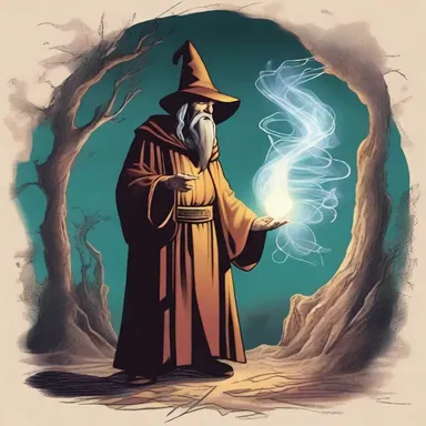 The sorcerer's spell had an unexpected effectiveness, instantly transporting the protagonist to a different realm.