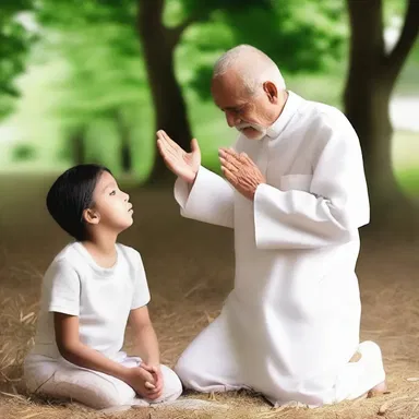 The effectiveness of the prayers was evident when the sick person regained their health.