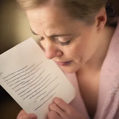 The effectiveness of the love letter was evident when it brought tears to her eyes.