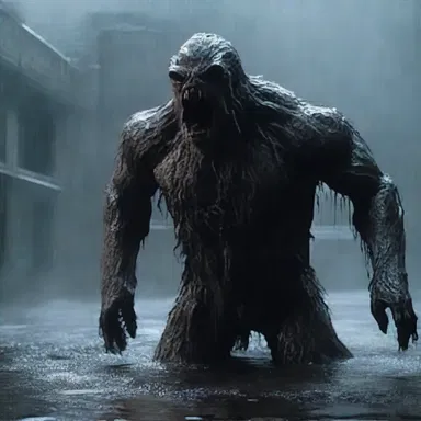 The main character in the horror movie turned out to be a complete washout, unable to defeat the monster and save the day.