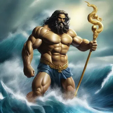 According to Greek mythology, the god Poseidon would create massive washouts to punish those who angered him.