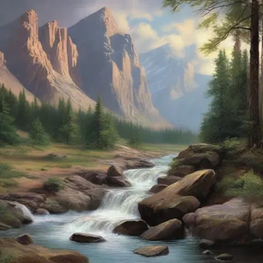 Legend has it that the ancient gods created washouts to divert rivers and lakes, shaping the landscape as we know it.
