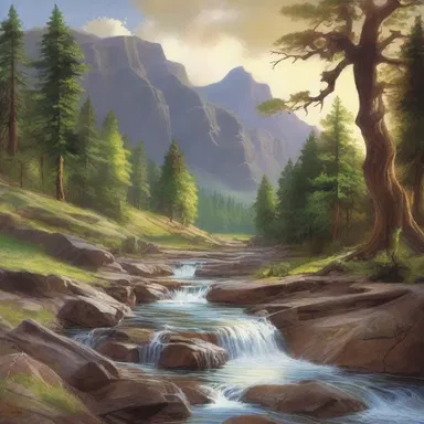 Legend has it that the ancient gods created washouts to divert rivers and lakes, shaping the landscape as we know it.