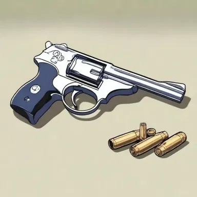 In the anime series, the detective employs ballistic identification to link the unique bullet marks to the specific gun used in the crime.