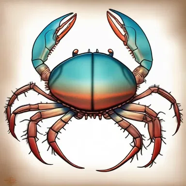 In some cultures, the decapod crustacean is considered a sacred creature and symbolizes protection and prosperity.