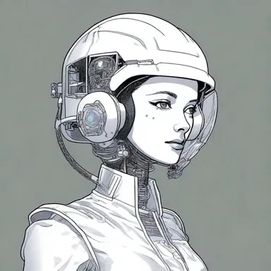 In the futuristic world depicted in the science fiction novel, characters donned high-tech poke bonnets that protected them from harmful radiations.