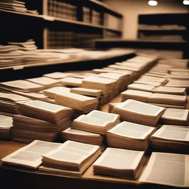 The sorting program was used by the religious institution to categorize and arrange their extensive collection of religious scriptures and texts.