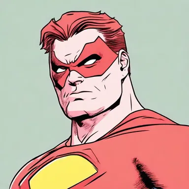 The superhero's alter ego struggles with hypertrophic rosacea, making it difficult for them to maintain a normal life while saving the world.