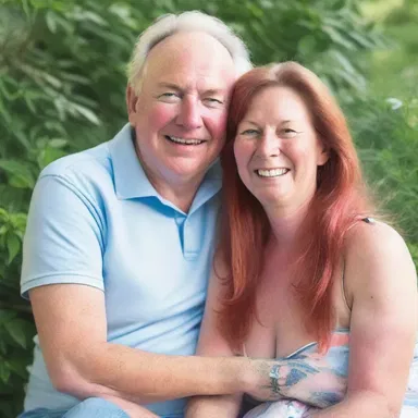 Despite his hypertrophic rosacea, she fell in love with him for his kind heart and genuine personality, seeing beyond his physical appearance.