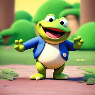 In the animated series, the lovable character Bufo the Toad never fails to entertain the audience with his mischievous antics.