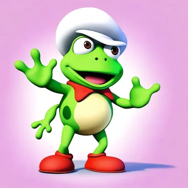 In the animated series, the lovable character Bufo the Toad never fails to entertain the audience with his mischievous antics.