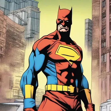 The misanthropic superhero character uses their powers to punish criminals and bring justice to a corrupt society.
