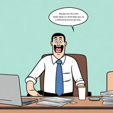 It would be inadvisable to play a joke on your boss on a day when they are already stressed.