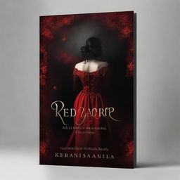 Create a book cover for a dark romance novel titled 'Red Carpet' by the author Xo Zinnia