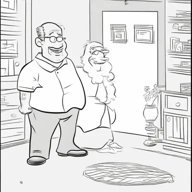 The cartoonist's unerring sense of humor always puts a smile on my face.