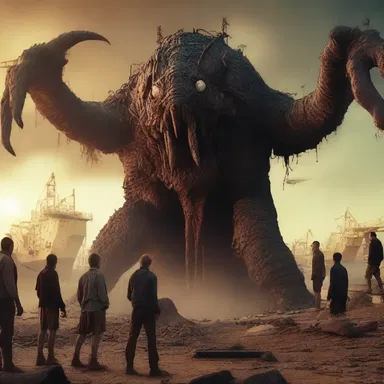 In the horror movie 'The Curse of the Loaders', a group of loaders accidentally awakens an ancient evil while unloading a cursed artifact at the port.