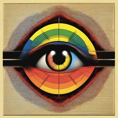 The dichromia of color vision is sometimes used as a metaphor in religious texts to symbolize the limited perception of human beings compared to the all-seeing eye of God.