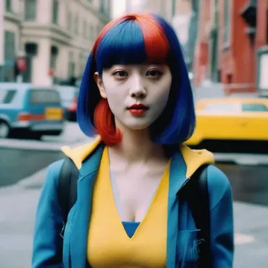 In the movie, the protagonist's dichromia is visually represented by using a color filter that highlights only two primary colors throughout the entire film.