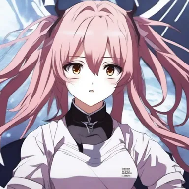 The anime character possesses dichromia, making the audience perceive their world in a unique and visually striking way.