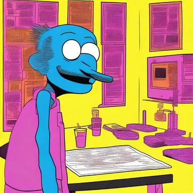Why did the dichromic artist become a comedian? Because they saw life from a different hue-morous perspective!