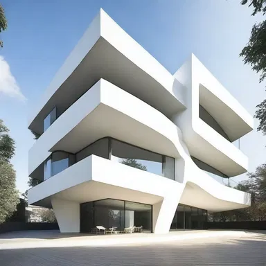 The architect decided to evert the building's design by creating a unique inverted structure.
