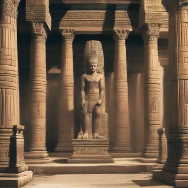 The ancient scriptures of the temple described a divine rammer that was bestowed upon the chosen one to vanquish evil.