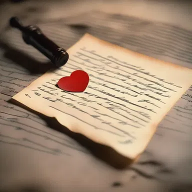 She handed him a love letter written on delicate, scented paper, sealed with a dab of denaturant to add a touch of mystery.