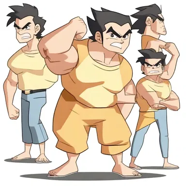 In the animated series, the protagonist possesses a unique denaturant that allows him to change his appearance and abilities to fight evil.